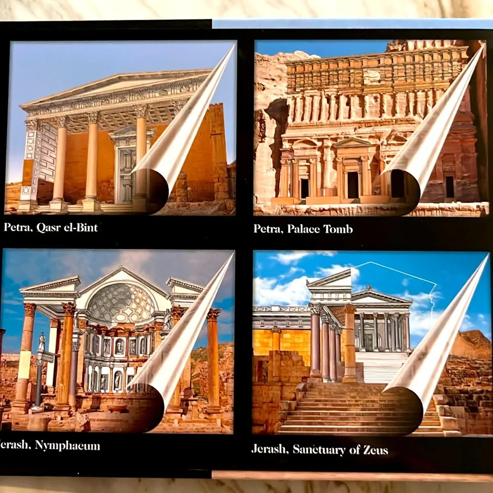 Jordan: Past and Present Spiral-Bound Hardcover With Clear Overlays Then & Now - Picture 3 of 12